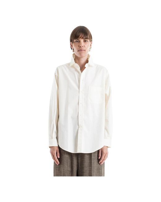 Phoebe Philo Klassiek Shirt in het White