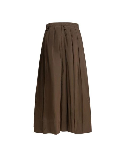 Max Mara Brown Midi Skirts