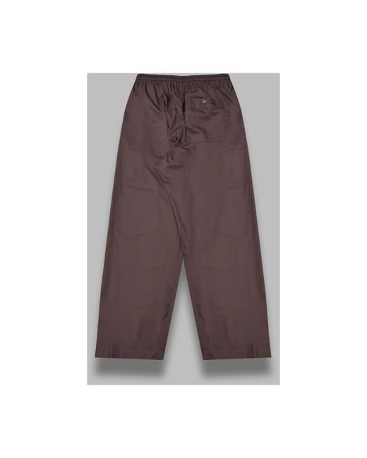 Lemaire Purple Wide Trousers for men