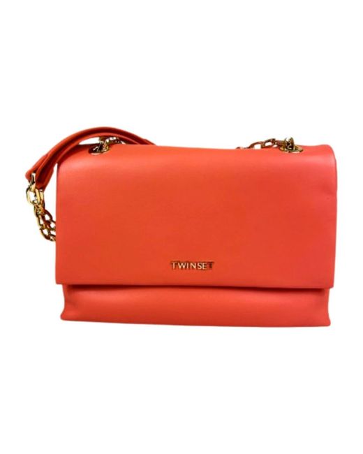 Twinset Red Shoulder Bags