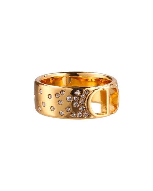 Rings Dior de color Metallic