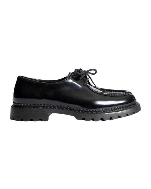 Saint Laurent Black Business Shoes for men