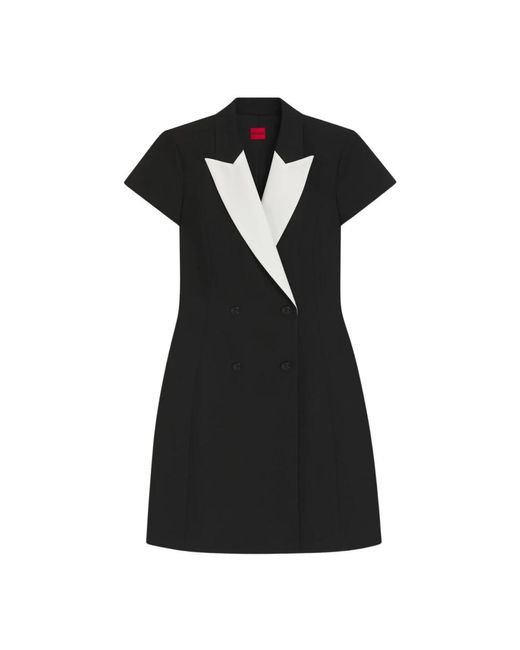 Short Dresses di HUGO in Black