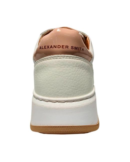 Alexander Smith White Stylischer sneaker für männer
