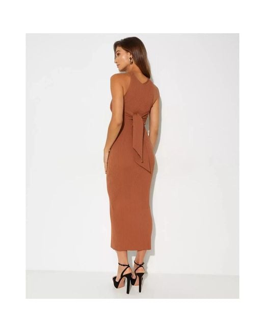 Nanushka Brown Midi Dresses