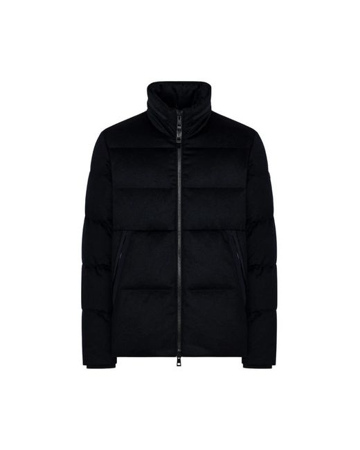 DUNO Black Down Jackets for men