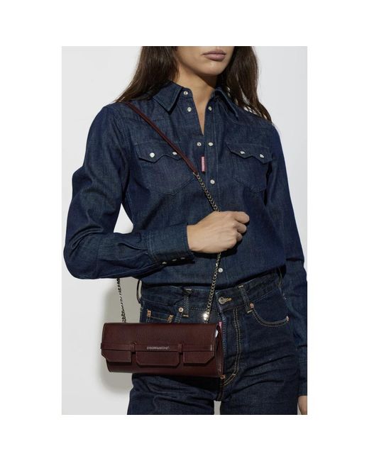 Clutches DSquared² de color Brown