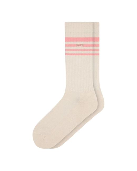 Autry Ribbed Sokken in het Pink