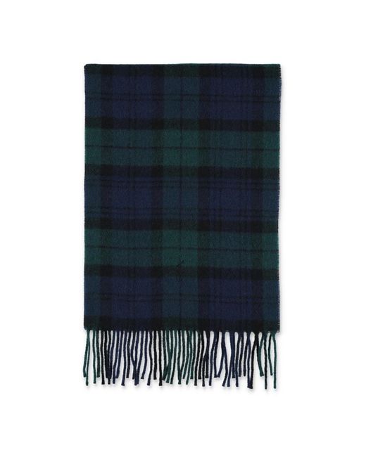 Ralph Lauren Blue Winter Scarves for men