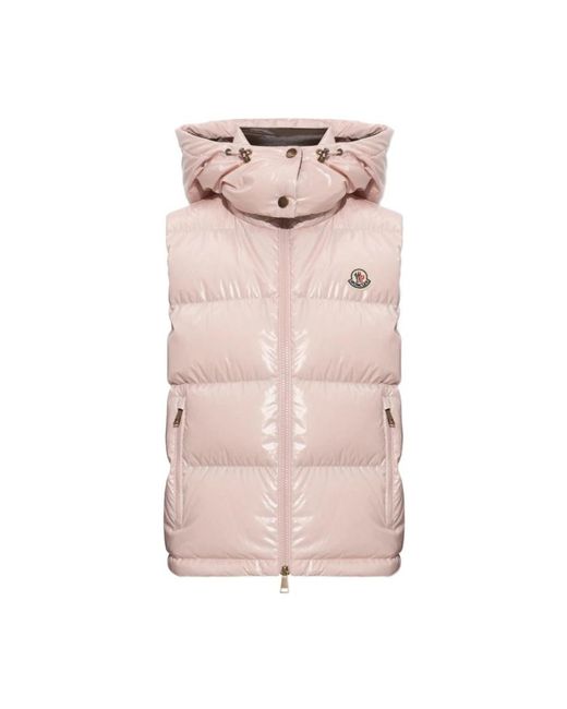 Vests Moncler en coloris Pink