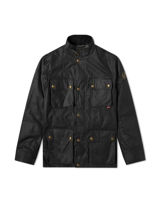 Belstaff Black Light Jackets for men