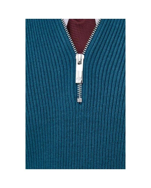 ARMANI EXCHANGE Blue Turtlenecks for men