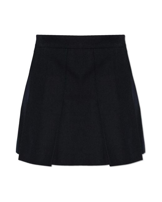 A.P.C. Rokken ,Blauw ,Katoen Geplooide Rok in het Black