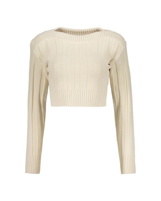 Low Classic Natural Round-Neck Knitwear