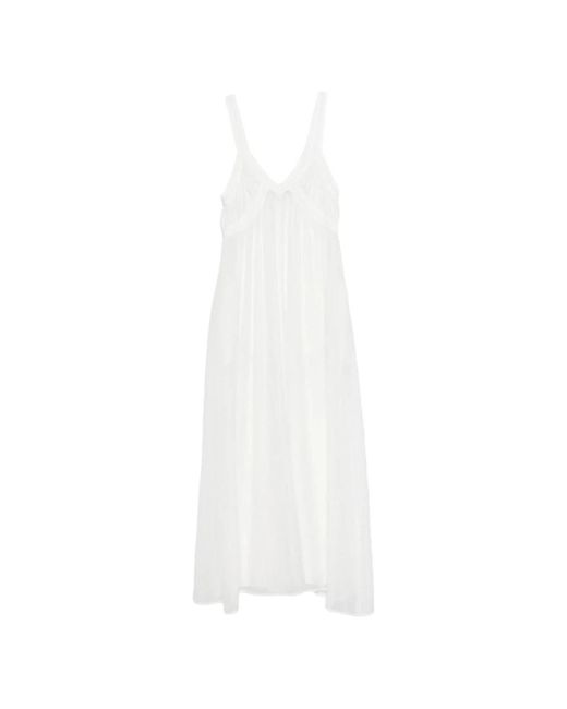 Seventy White Midi Dresses