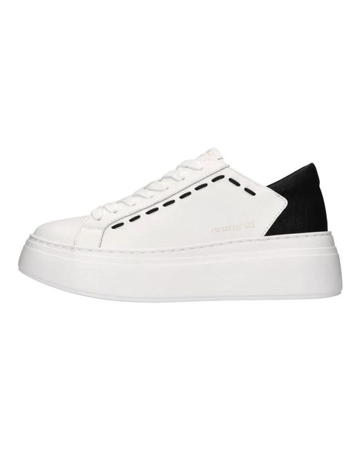 Emanuélle Vee White Bice Sneaker