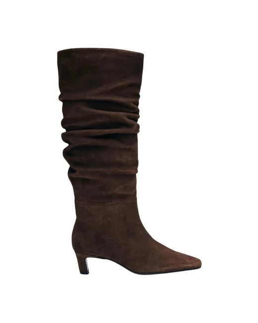 Alohas Brown Heeled Boots
