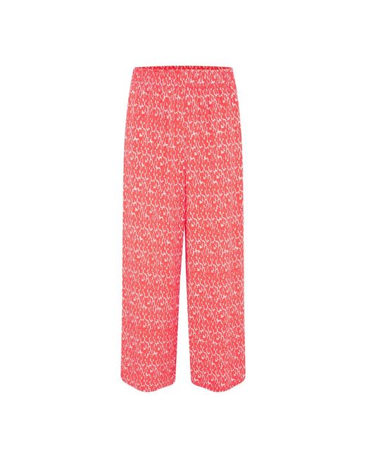Wide trousers Part Two de color Pink