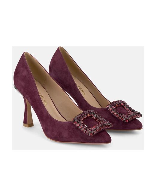 Alma En Pena. Purple Pumps