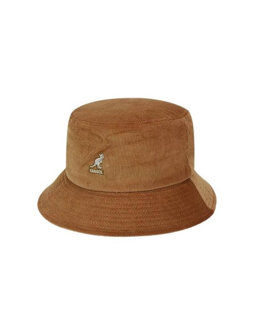 Kangol Brown Schnur Eimer Hut