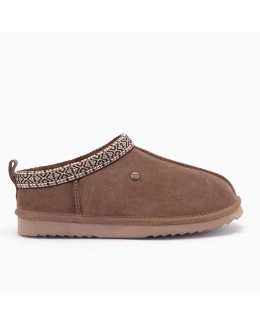 Warmbat Mules in het Brown