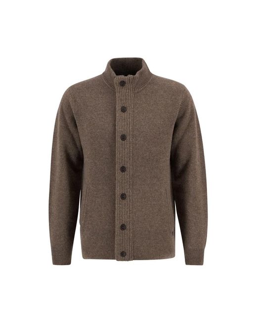 Cardigans di Barbour in Brown da Uomo
