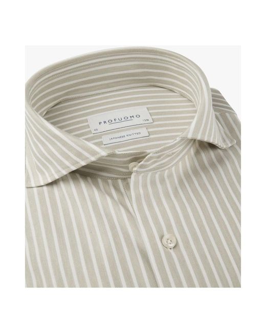 Profuomo Casual Overhemden in het Gray voor heren