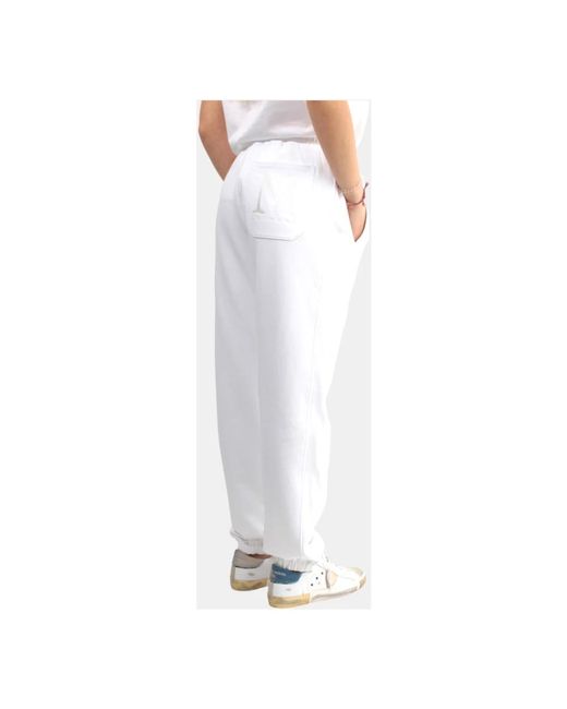 Trousers > sweatpants Max Mara en coloris White