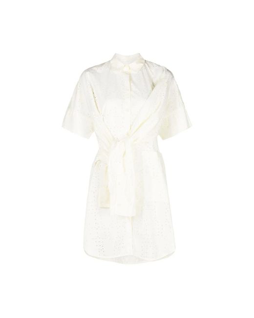Shirt Dresses di Henrik Vibskov in White