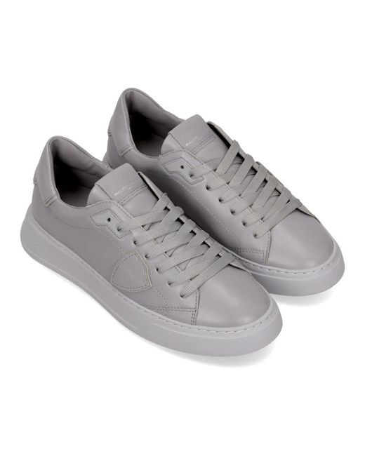 Philippe Model Gray Sneakers for men