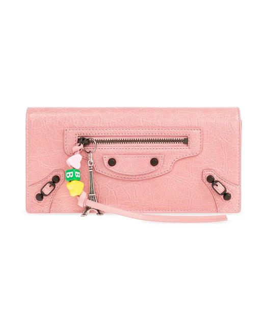 Wallets & Cardholders Balenciaga de color Pink