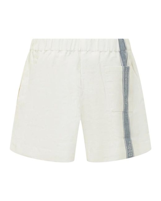 J.W. Anderson White Casual Shorts for men