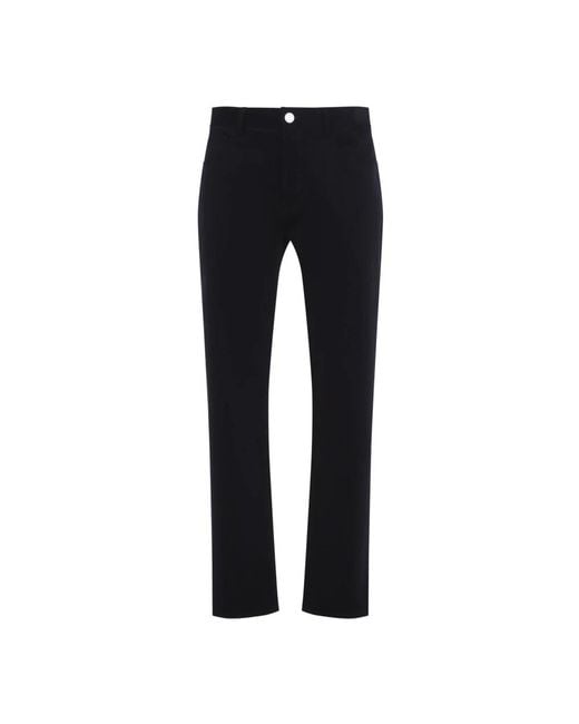 Giorgio Armani Blue Straight Trousers for men