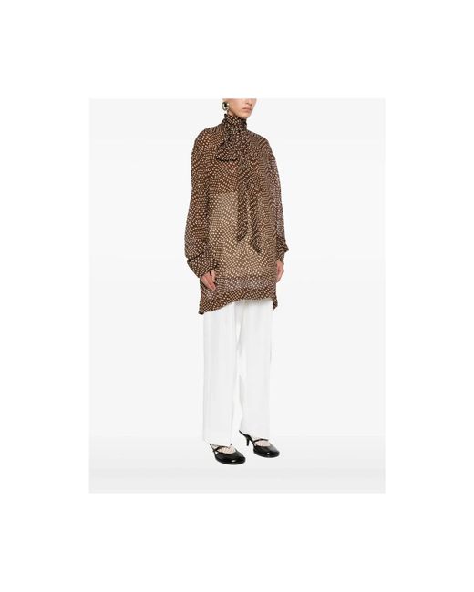 Dries Van Noten Overhemden ,Bruin ,Stijlvolle Shirt 2251 010779 703 in het Brown