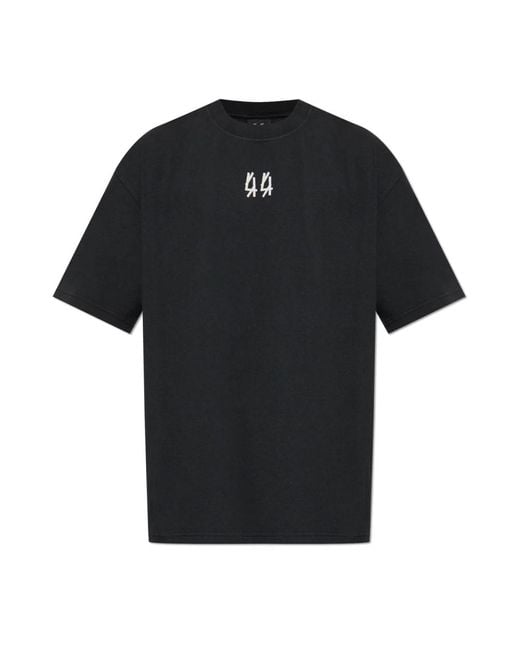 44 Label Group Black T-Shirts for men