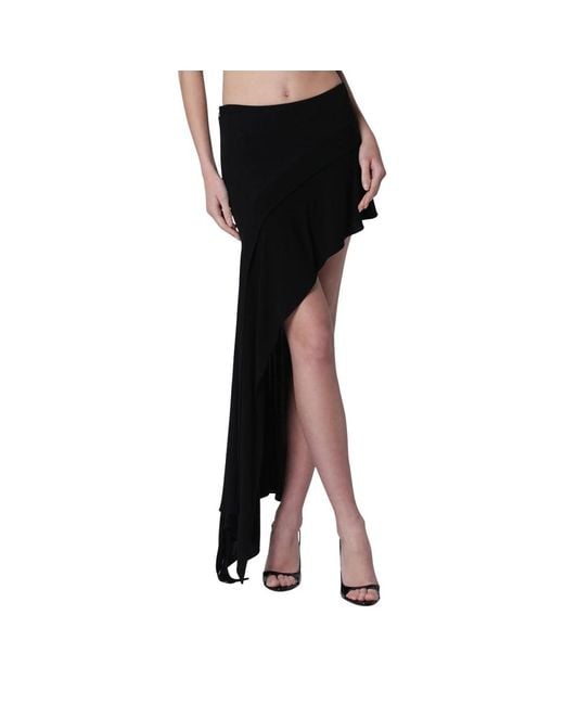 Francesco Murano Black Short Skirts