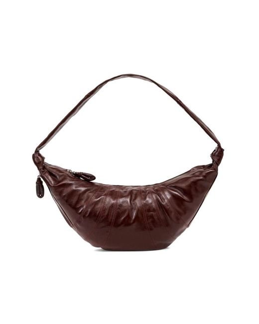 Lemaire Chocoladebruine Knoopdetail Schoudertas in het Brown