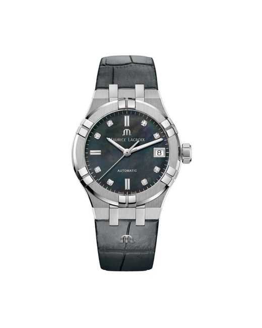 Maurice Lacroix Aikon Automatic Date 35Mm in het Metallic voor heren