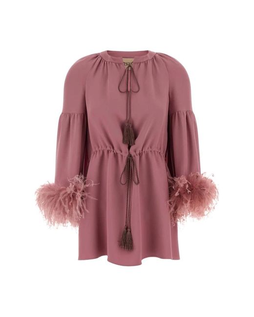Valentino Garavani Red Blouses