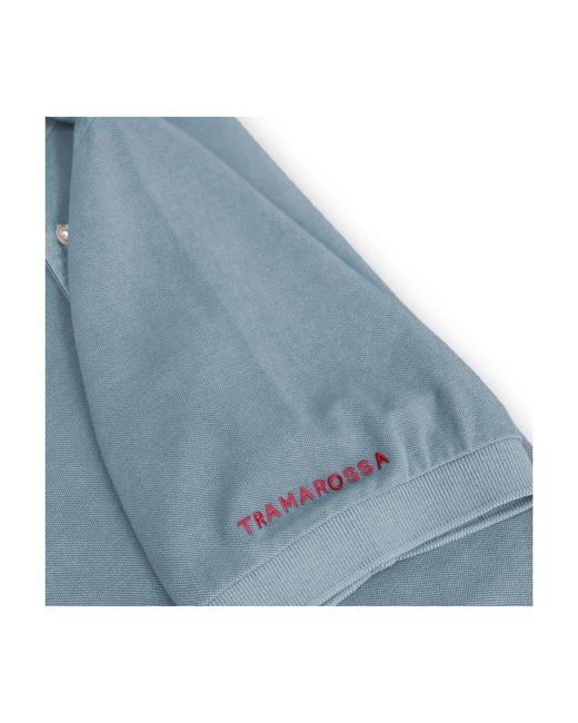 Tramarossa Blue Polo Shirts for men