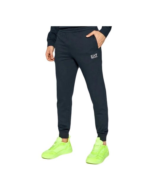EA7 Blue Sweatpants for men