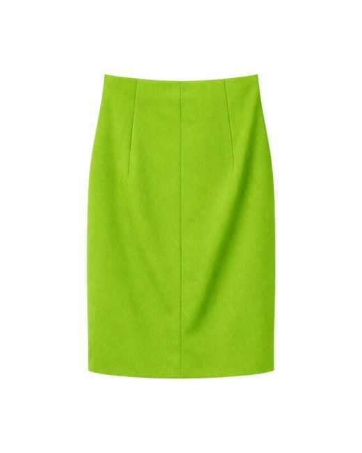 Elisabetta Franchi Green Pencil Skirts