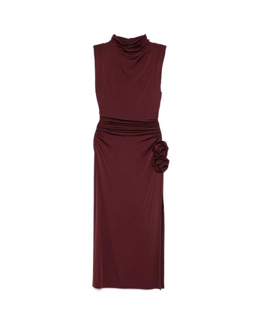 Magda Butrym Purple Midi Dresses