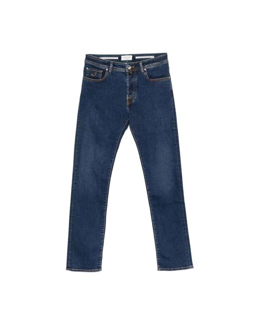 Jacob Cohen Blue Slim Fit Jeans for men