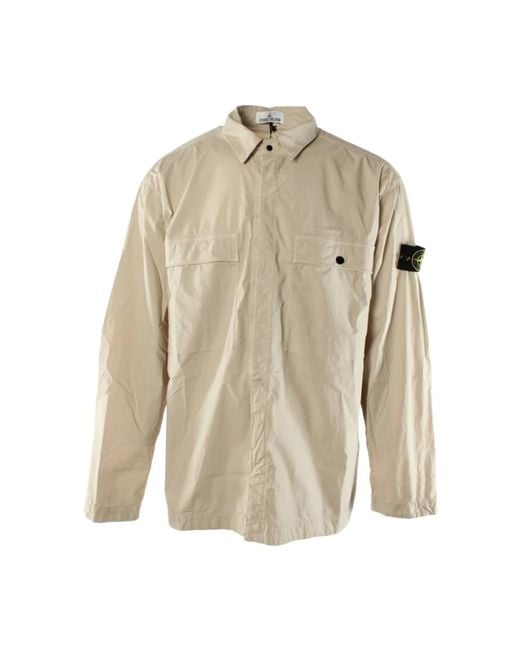 Stone Island Natural Light Jackets for men