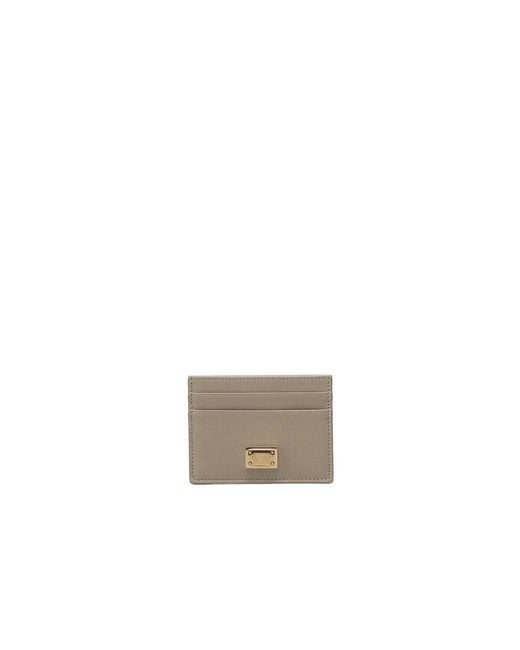 Dolce & Gabbana Gray Wallets & Cardholders