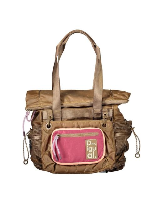Desigual Pink Backpacks