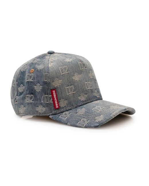 DSquared² Baseball Cap in Gray für Herren