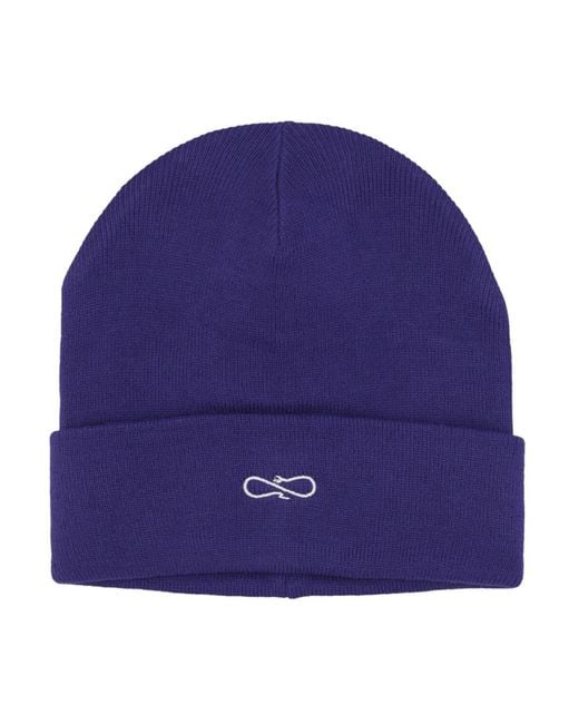 Beanies Propaganda de hombre de color Blue