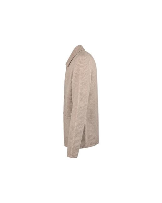 Cardigans Paoloni de hombre de color Brown